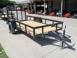 Remolque Utilitario de Acero con Recubrimiento en Polvo, 5x12, con Capacidad de Carga Máxima de 3000 kg y Eje de 3500 lb - Product Image 1