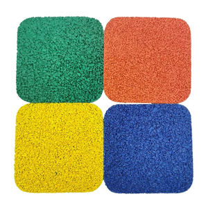 เม็ดยาง EPDM ยืดหยุ่นสูงป้องกันการลื่นไถลเม็ดยาง EPDM สำหรับวิ่งบนรันเวย์ - Product Image 5