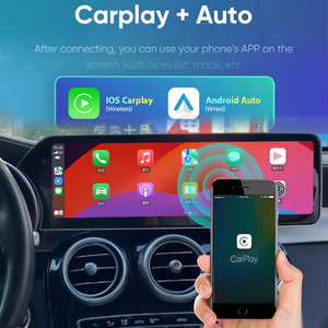 14,9 pulgadas Carplay para <span class=keywords><strong>Mercedes</strong></span> Benz GLC W205 Radio de coche Multimedia unidad principal de navegación GPS Auto inalámbrico HD Touch - Product Image 4