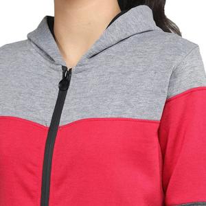 Vente en gros Sweat-shirt 2 pièces en molleton uni de haute qualité personnalisé Ensemble Sweat-shirt à capuche sérigraphié pour les femmes - Product Image 6