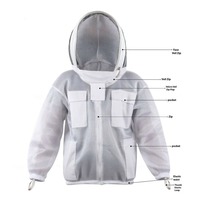 Vêtements d'apiculteur coton costume d'abeille nouveau Style vêtements de Protection/veste d'apiculture/costume d'abeille
