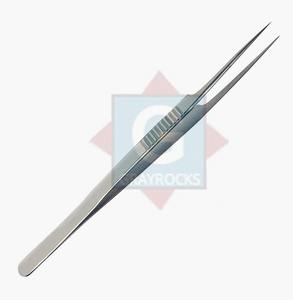 Pinzas de pestañas de acero inoxidable reutilizables de alta calidad, herramienta de extensión de pestañas con logotipo personalizado - Product Image 1