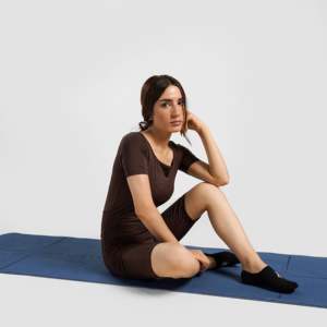 Brown Yoga Onesie Sports Bodysuit & Jumpsuit - Product Image 4