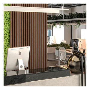 Design moderne Panneaux muraux acoustiques en bois Meubles de bureau à domicile à prix réduit Bubos Produit de gros - Product Image 3