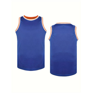 Maillot de basketball personnalisé pour adulte, ensemble d'entraînement multicolore entièrement sublimé, débardeurs en mesh imprimés, ensembles de style imprimé, grandes tailles - Product Image 1