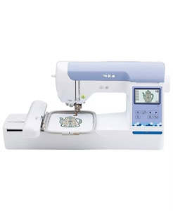 Máquina de Bordar Computarizada de 5x7 Pulgadas con Pantalla Táctil LCD a Color, LAN Inalámbrica y Cortador Automático de Puntadas para Prendas de Vestir - Product Image 1
