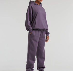 Breathable light <b>weight</b> <b>Women</b> Pullover Tracksuit affordable price light high quality Pullover Tracksuit With Custom Made Logo - Product Image 4