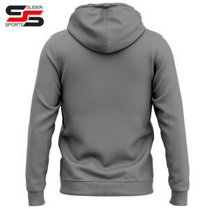 Sweat-shirts à capuche zippés personnalisés de haute qualité avec logo brodé et sublimation pour hommes, hiver, 100% coton, vente en gros avec poche, nouveau design - Product Image 4