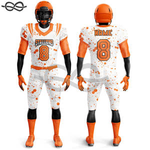 Material duradero fútbol americano sublimación diseño personalizado uniforme de fútbol americano al por mayor calidad única personalizada - Product Image 5