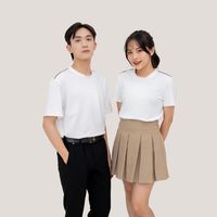 Elegantes camisetas de cuello redondo: perfectas para uniformes de grupo juvenil, eventos y actividades comunitarias con diseños dinámicos.