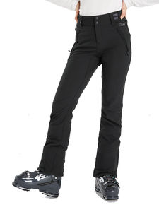 Nueva moda transpirable esquí de talla grande pantalones holgados pantalones de gran tamaño pantalones cálidos impermeables para mujeres ropa de esquí de invierno - Product Image 3