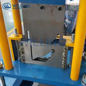 WILLING half round <strong>used</strong> <strong>gutter</strong> roll forming <strong>machine</strong> pipe made in china steel ce new 1 year - Product Image 5