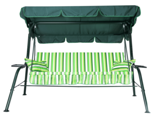 Venta al por mayor "Standart Nova" C904 Jardín al aire libre para columpios de patio Muebles de metal estándar de 2310*1260*1478mm del fabricante - Product Image 1