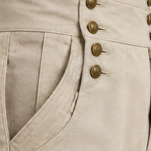 Pantalón de la Guerra Napoleónica de Primera Calidad, Diseño Clásico con Cierre de Cintura Seguro y Costuras Impecables - Product Image 5