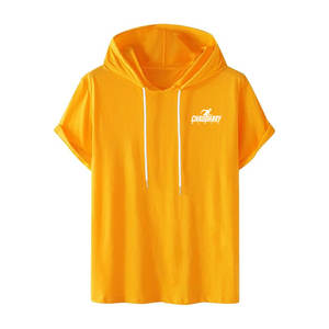 Custom Made Wholesale Price Hoodie <b>T</b>-<b>Shirt</b> Lightweight Made In Best Material <b>Men</b> Hoodie <b>T</b>-<b>Shirt</b> - Product Image 1