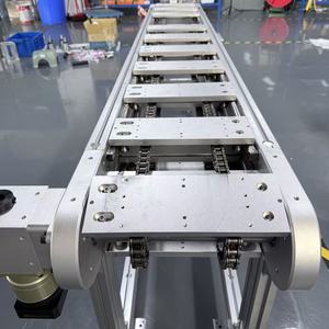 Zincir Konveyör Hattı Özel Zincir Konveyör Sistemi Taşıma Kapasitesi 30kg Seyahat Uzunluğu 20000mm Metal İşleme Malzeme Taşıma - Product Image 4