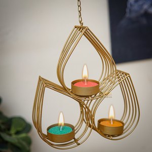 Diseño atractivo nórdico moderno Tealight Taper Stick boda hogar decorativo otro candelabro latón lujo oro Metal vela Ho - Product Image 3