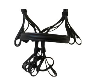 Bride d'essorage en cuir noir véritable de haute qualité avec bande de sourcils en strass équipement d'équitation équestre essentiel Durable - Product Image 4