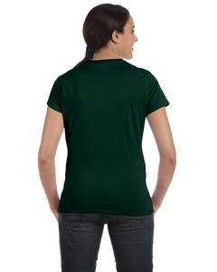 T-shirts d'été bio pour femmes à manches courtes couleur personnalisée tissu jersey respirant de haute qualité évacuant l'humidité - Product Image 6