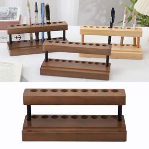 Portalápices de Madera Maciza, Acabado Liso de Alta Calidad, Suministro al por Mayor - Product Image 1