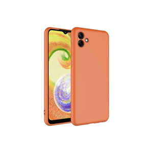 Étui de protection en silicone orange de qualité supérieure de la série Netzy Safa Mara pour Samsung Galaxy A04 A53 A34, coque arrière souple en TPU - Product Image 1