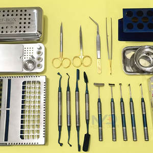 Kit de instrumentos periodontales Implantes dentales Ortodoncia quirúrgica 33 PCS Kit de alta calidad alemana - Product Image 4