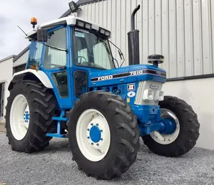 Avusturya'dan ucuz kullanılmış/yeni FORD traktör 7610 4wd tekerlekli tarım ekipmanları traktör satın al