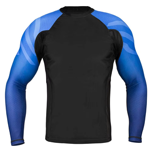 <b>Top</b> Quality Rash Guard <b>Long</b> <b>Sleeve</b> for Men Manufacturer Supply Custom Rash Guard Performance Rash Guard - Product Image 6