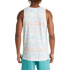 เสื้อกล้ามผู้ชายสีตัดกันน้ำหนักเบาผลิตตามสั่งใส่สบาย - Product Image 2