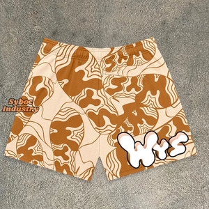 Pantalones cortos deportivos para hombre, transpirables, personalizados, de verano, para correr, tela de Spandex Premium, nuevos pantalones cortos de entrenamiento de doble capa - Product Image 6