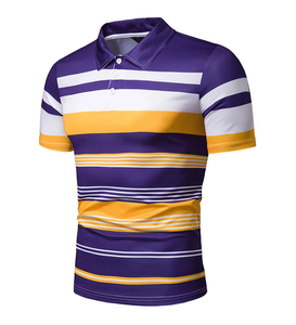 Polo deportivo para hombre de la mejor calidad, diseño liso para ropa informal, Polo de punto por sublimación con botones de cuarto - Product Image 5