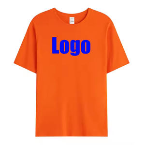 เสื้อยืดลายกราฟิกสำหรับผู้ชายและผู้หญิงเสื้อยืดแขนสั้นผ้าซาตินพิมพ์ลายโลโก้บนจอ220GSM รุ่น heavyweight สำหรับผู้ชาย - Product Image 2