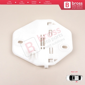 BWR5493 Soporte de clips deslizantes para elevalunas trasero izquierdo para Clio MK2 BB CB Thalia MK1 LB Symbol MK1 8200232508 - Product Image 2
