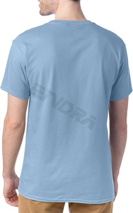 T-shirt à col arrondi coupe ajustée pour hommes, confortable pour toutes les activités - Product Image 3