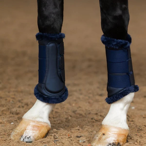 <b>Horse</b> Riding <b>Boots</b> with Shock Absorbing Foam and Reinforced Tendon Fetlock Protection Custom Crafted in Pakistan for Equestrian - Product Image 2