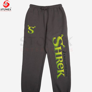 กางเกงวอร์มแฟชั่นสำหรับผู้ชายกางเกงวิ่งลำลองกางเกงกีฬาพิมพ์ลายพัฟ - Product Image 6