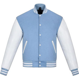 Mens Casual Sports Varsity Jacket Fashion Hooded Letterman Jackets - Product Image 3