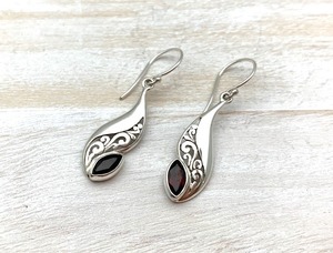 Boucles d'oreilles classiques faites à la main 925 bijoux en argent massif pour femmes 925 argent Sterling grenat pierres précieuses Style Boho boucles d'oreilles cadeau pour - Product Image 3