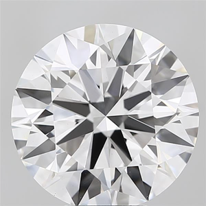 Lujo en luz 3,50 CT D Color Corte redondo Laboratorio Crecido CVD Diamante VS1 Claridad 9,78 MM Certificado IGI para diseño de anillo de gama alta - Product Image 1