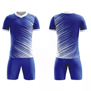 Uniforme de fútbol de manga corta para hombres, conjunto completo de Camiseta con estampado de nombre de equipo, para practicar fútbol - Product Image 2