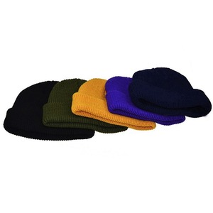 Fashion Plain Winter Hat 100% <b>Wool</b> Knit <b>Beanies</b> With Custom Embroidery for Adult Ands Kids by Inspire Apparel - Product Image 2