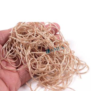 Fil d'or lisse pour broderie à la main, fabrication de bijoux - Product Image 1