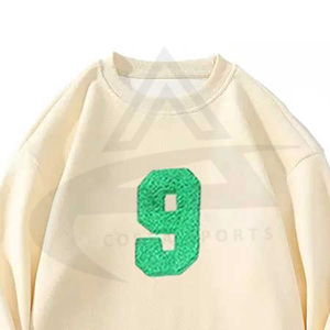 Sudadera de cuello redondo liso de algodón para hombre personalizada de alta calidad estampado bordado de invierno suministro al por mayor de ODM - Product Image 2