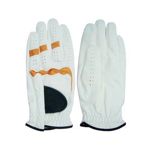 Guantes de golf de cuero Cabretta para hombre personalizados del fabricante para todo tipo de clima al por mayor de cuero genuino características de agarre deportivo - Product Image 6