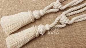Nuevos diseños Tiebacks de algodón decorativos para el hogar en nuevos diseños por Refratex India Hecho en India - Product Image 6