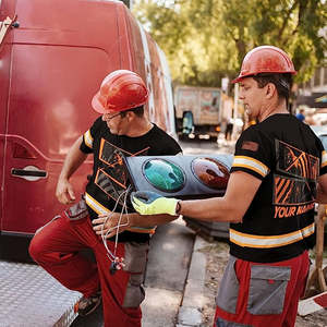 Camiseta DE SEGURIDAD reflectante de alta visibilidad personalizada Unisex Material de algodón y poliéster Característica de malla Logotipo personalizable a prueba de agua - Product Image 5