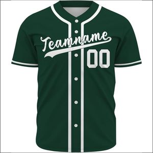 Maillot de baseball respirant à séchage rapide pour hommes avec nom d'équipe personnalisé et impression par sublimation du numéro - Product Image 2