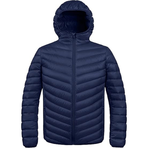 MOVA TEXTILES <b>Puffer</b> <b>Jacket</b> Fashion Men Winter <b>Hooded</b> Casual Warm Coat <b>Jacket</b> Streetwear Outdoor <b>Jacket</b> For Men's - Product Image 1