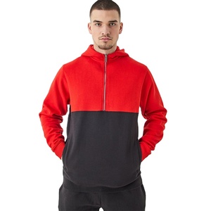 ชุดวอร์มผู้ชายแบบมีซิปครึ่งตัว ดีไซน์พิเศษ คุณภาพสูง ทรงปกติ น้ำหนัก 280 กรัม ผ้าฝ้าย 100% เหมาะสำหรับวิ่งในฤดูหนาว - Product Image 6