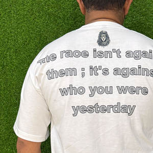 Camiseta con logotipo personalizado, ropa de calle, camiseta recortada en blanco de gran tamaño, Camiseta de algodón pesado con hombros caídos, camiseta ajustada para hombres y adultos - Product Image 6